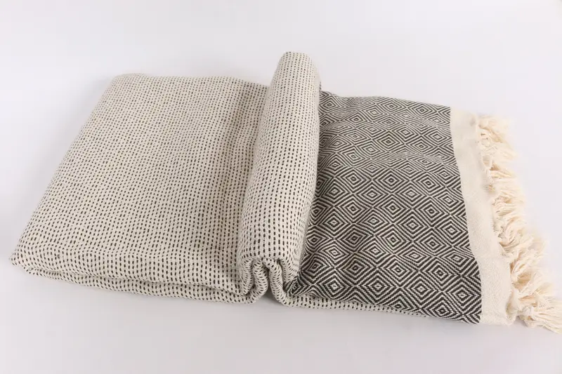 Custom Wedding Gifts, Bachelorette Gifts, Custom Gift, Christmas Tablecloth, 104x80 Cotton Diamond Towel, Beach Wedding Favor, Tablecloth - 6
