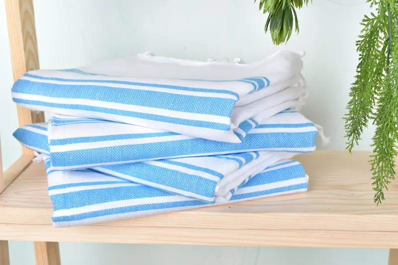 Bath towel, Anniversary Gift For Her, Hammam towel, 70x40 Cotton Striped Towel, Hammam Towel USA, Beach Theme Bachelorette Party Gifts, Beach towel - 7