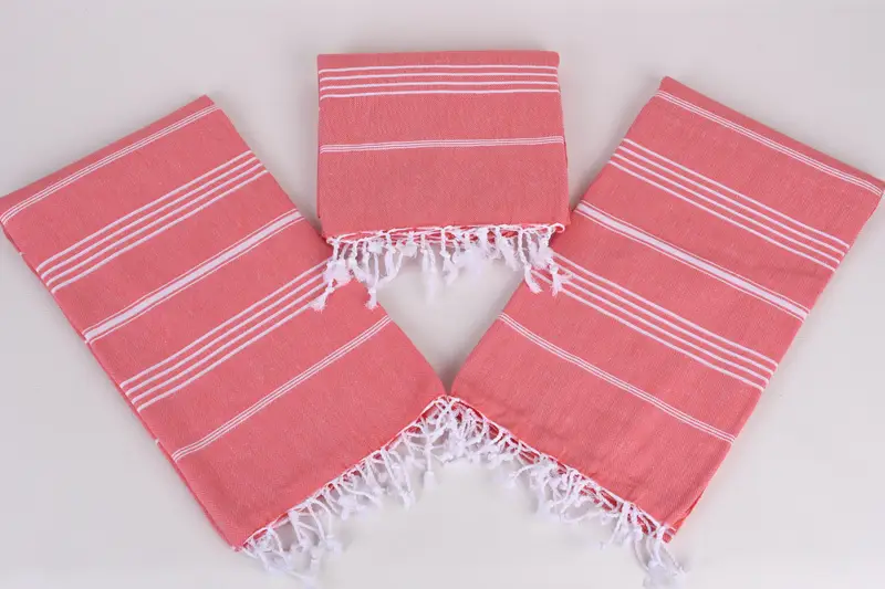 Quick-dry peshtemal, 70x40 Cotton Striped Towel, Custom Towel Beach, Lightweight towel, Gift Boxes Towel, Guest Towel, Beach Towel Bulk - 6