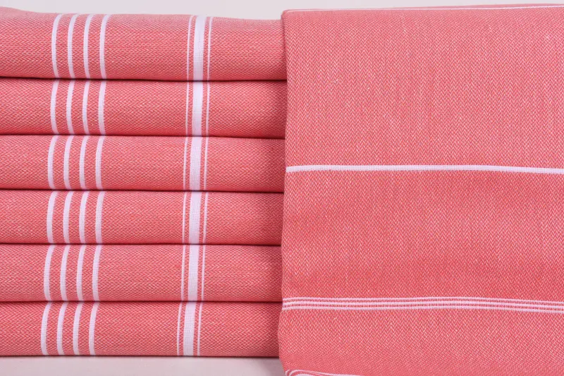Quick-dry peshtemal, 70x40 Cotton Striped Towel, Custom Towel Beach, Lightweight towel, Gift Boxes Towel, Guest Towel, Beach Towel Bulk - 1