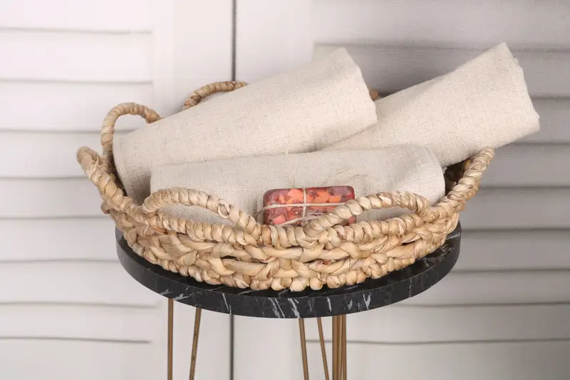 Sevgililer Günü Hediyesi, Konuk Havlusu, Türk El Havlusu, Eşsiz Hediye, Düğün Favorları, 40x20 Keten Kilim Tasarım Havlu, Türk Havlu El Havlusu - 4