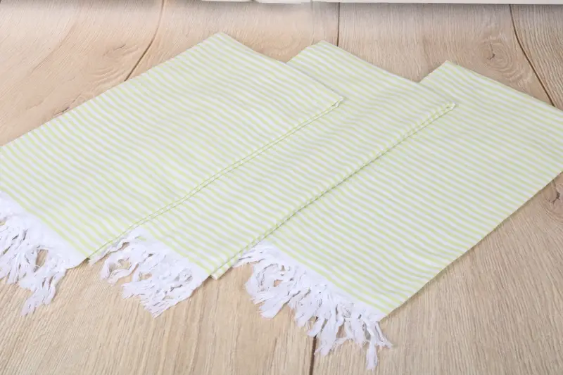 Organic Turkish towel, Personalized Turkish Towel, 68x36 Cotton Striped Towel, Home Decor Towel, Sand-resistant towel, Bachelorette Party Gifts - 6