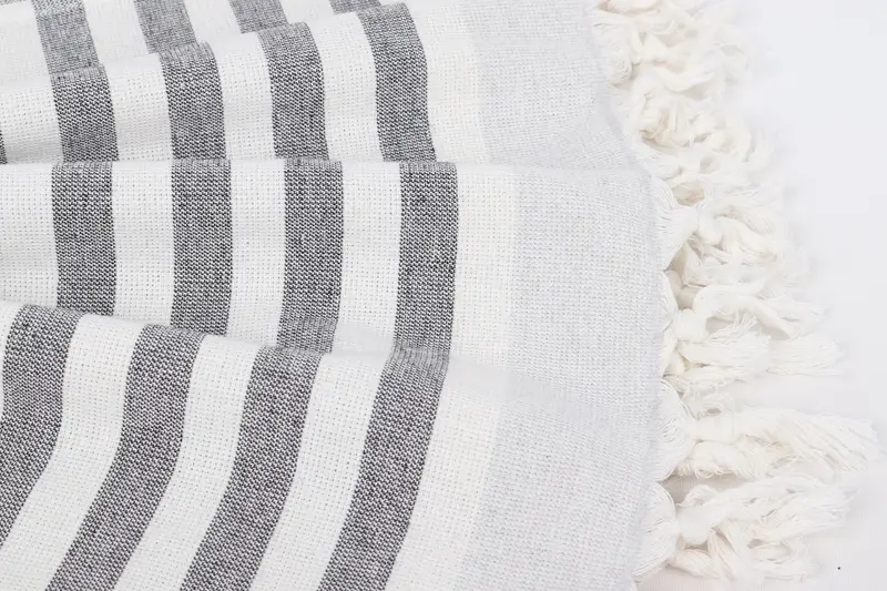 Sand-resistant towel, Best Friend Christmas Gift, 68x40 Cotton Striped Terry Towel, Beach Towel Bulk, Bachelor Gifts, Quick-dry peshtemal - 8