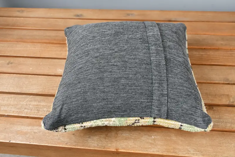 Decorative Throw Pillow Case, Interior Designer Pillow, 12x12 Green Cushion Cover, Pillow Cover, Home Decor Pillow, Natural Pillow, Pillow for Couch - 5