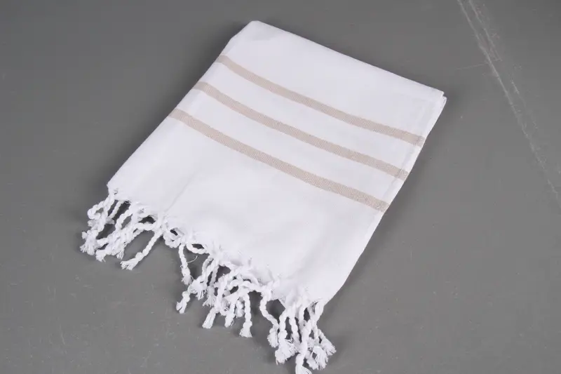 Small Bath Towels, Customized Towels, Personalized Gifts, Monogrammed Turkish Towel, 40x18 Cotton Striped Towel, Personalized Dish Towel, Spa Towel - 6