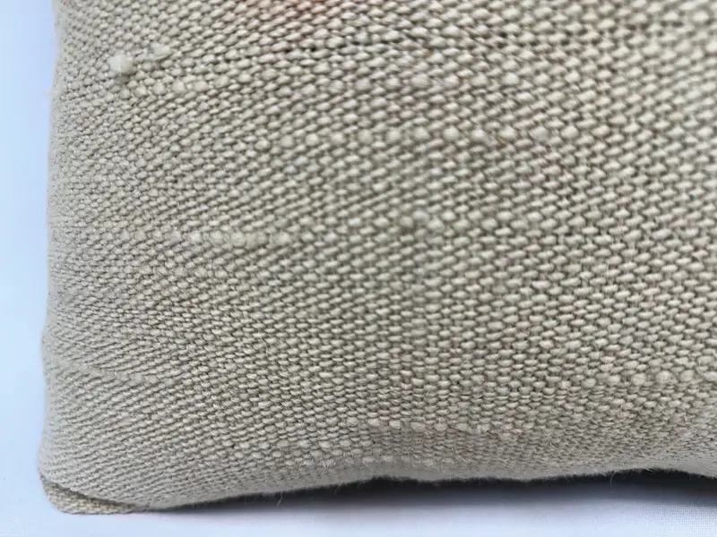 Turkish Pillow, Pillow for Couch, Cushion Cover, Crochet Pattern Cushion Case, Kilim Pillow, 18x18 Beige Cushion Case - 2