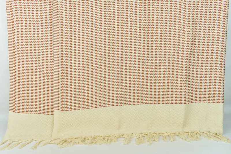 Throw Blanket, Embroidery Bedspread, Woven Blanket, Bachelorette Party Gifts For Bride, 90x76 Cotton Diamond Towel, Custom Wedding Gifts - 7
