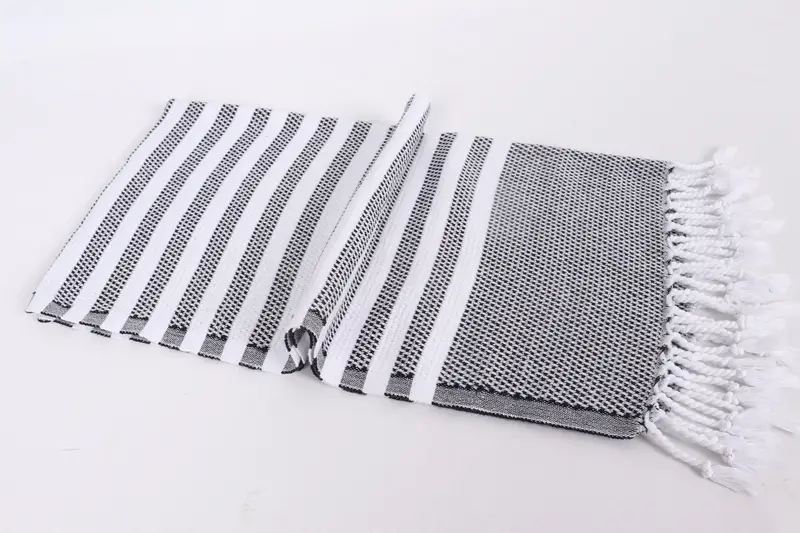 Gifts For Him, Wedding Favors, Boyfriend Gift, Monogram Hand Towel, Personalized Dish Towel, 44x24 Cotton Striped Towel, Best Friend Gift Ideas - 6