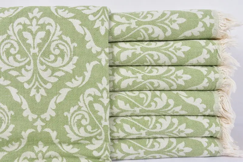 68x36 Cotton Baroque Towel, Wedding Gift, Bachelor Gifts, Cute Beach Towel, Housewarming Gift, Valentines Day Gift For Him, Decorative Towel - 1