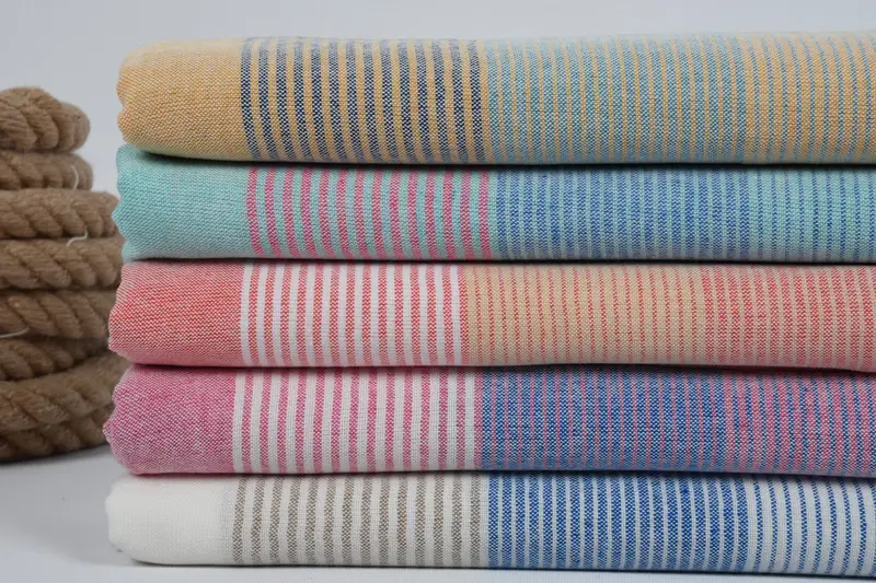 Bachelorette Party Gifts Bridesmaids, Quick-Dry Beach Towel, Embroidered Turkish Towel, 68x40 Cotton Striped Towel, Custom Gifts, Personalized Gifts - 2