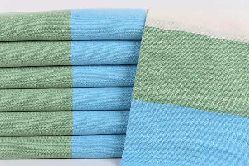 Monogramm türkisches Handtuch, Hauswarminggeschenk, personalisiertes Handtuch, Gasttuch, Bester Hochzeitsgeschenk, 68x40 Baumwollstreifenhandtuch, Brautjungfern Gefälligkeiten - 2
