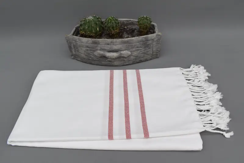 Gift For Mom, Authentic Turkish hammam peshtemal, Bridesmaid Towel, Gift For Her, 70x40 Cotton Striped Towel, Personalized Gifts, Turkish hand towel - 3