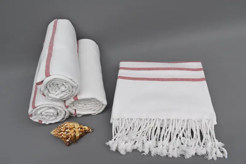 Gift For Mom, Authentic Turkish hammam peshtemal, Bridesmaid Towel, Gift For Her, 70x40 Cotton Striped Towel, Personalized Gifts, Turkish hand towel - 8