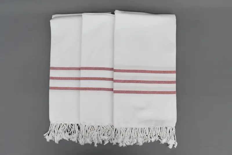 Gift For Mom, Authentic Turkish hammam peshtemal, Bridesmaid Towel, Gift For Her, 70x40 Cotton Striped Towel, Personalized Gifts, Turkish hand towel - 6