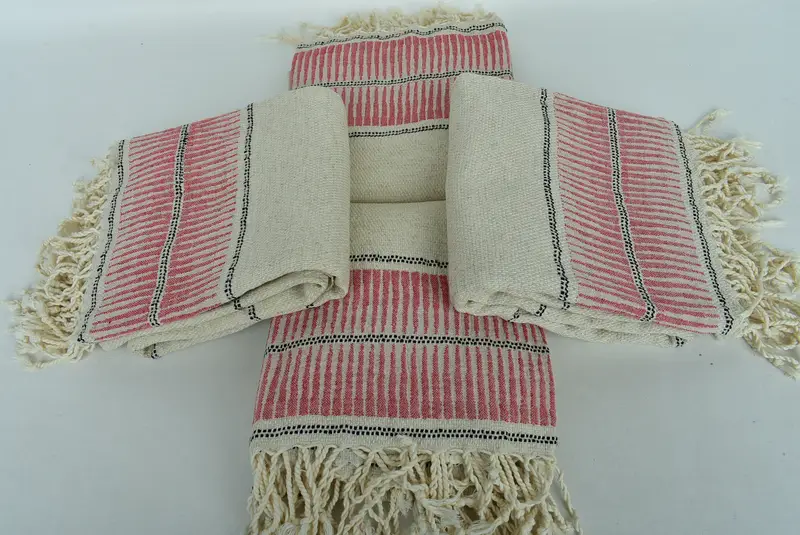 Personalized Beach Towel, Gift For Him, Scarf Towel, Personalized Wedding Gift For Couple, Large Turkish Towel, 70x40 Linen Striped Towel - 6
