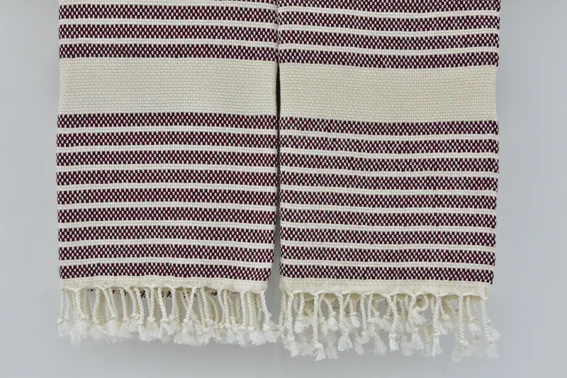 Bachelorette Party Gift, Turkish hand towel, 70x40 Cotton Striped Towel, Turkish Towel Set, Personalized Gifts, Valentines Day Gift For Him - 4