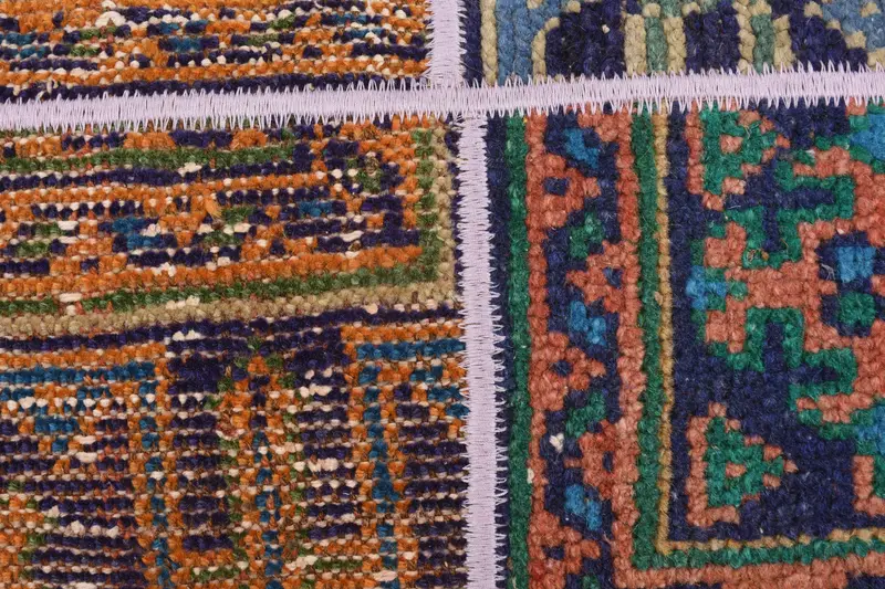 Hippie Throw Cushion, Home Decor Pillow, Vintage Kilim Pillow, Authentic Pillow Case, 20x28 Blue Pillow Case, Turkish Pillow, Cushion Cover - 3
