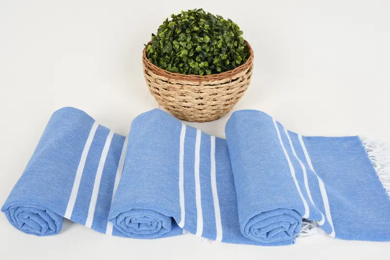Monogram Beach Towel, Memorial Gift, Gym Towel, 70x40 Cotton Striped Towel, Turkish Towel USA, Custom Wedding Gift From Bridesmaid, Beach Towel Bulk - 8