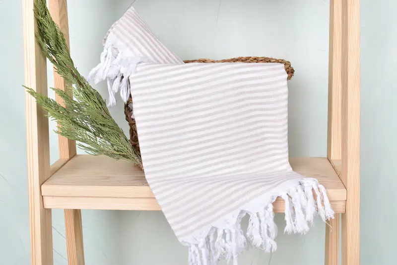 68x36 Baumwollstreifenhandtuch, maßgefertigte Hochzeitsgeschenk, leichtes türkisches Handtuch, gruselige Junggesellenpartygeschenke, Custom -Geschenk, Geschenk für Freund - 4