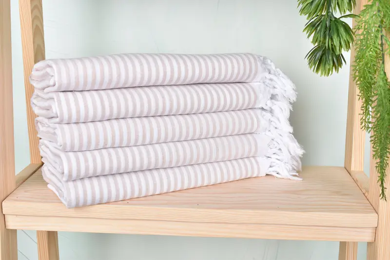 68x36 Baumwollstreifenhandtuch, maßgefertigte Hochzeitsgeschenk, leichtes türkisches Handtuch, gruselige Junggesellenpartygeschenke, Custom -Geschenk, Geschenk für Freund - 2