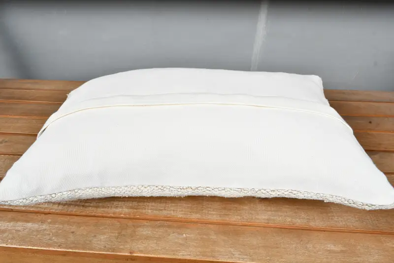 Home Decor Pillow, Pillow, Cotton Cushion, Boho Pillow Sham Cover, Toss Pillow, 12x20 White Pillow Sham, Outdoor Bolster Cushion, Boho Pillow - 5