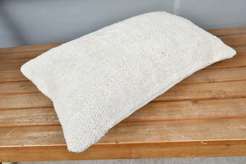 Home Decor Pillow, Pillow, Cotton Cushion, Boho Pillow Sham Cover, Toss Pillow, 12x20 White Pillow Sham, Outdoor Bolster Cushion, Boho Pillow - 2