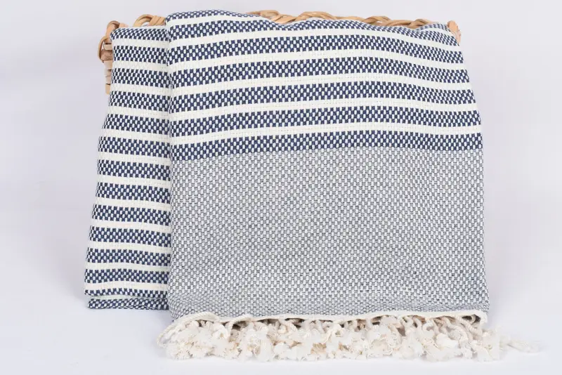 Brautduschengeschenk, 76x40 Baumwollstreifentuch, Junggesellenhäuser, Jubiläumsgeschenk für sie, Strandtuch, Luxustuch, Reisetuch - 5