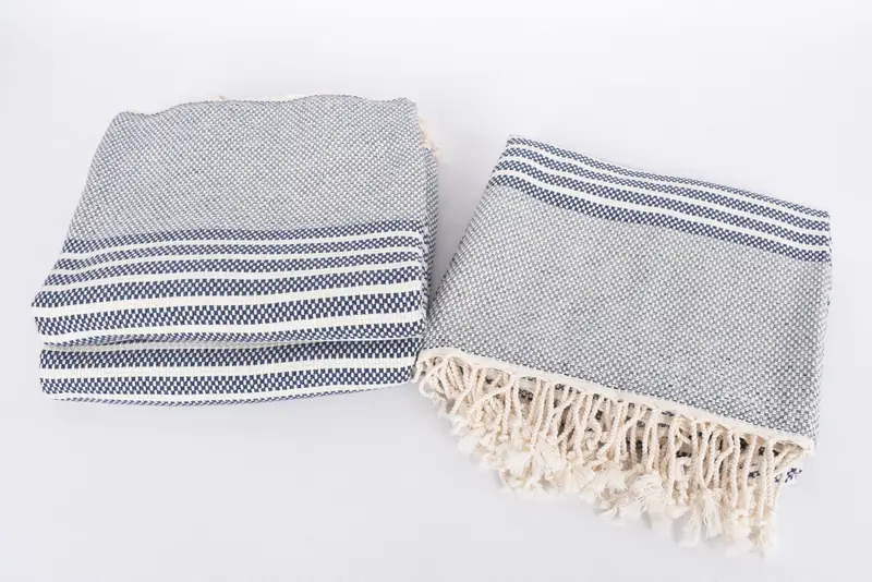 Brautduschengeschenk, 76x40 Baumwollstreifentuch, Junggesellenhäuser, Jubiläumsgeschenk für sie, Strandtuch, Luxustuch, Reisetuch - 7