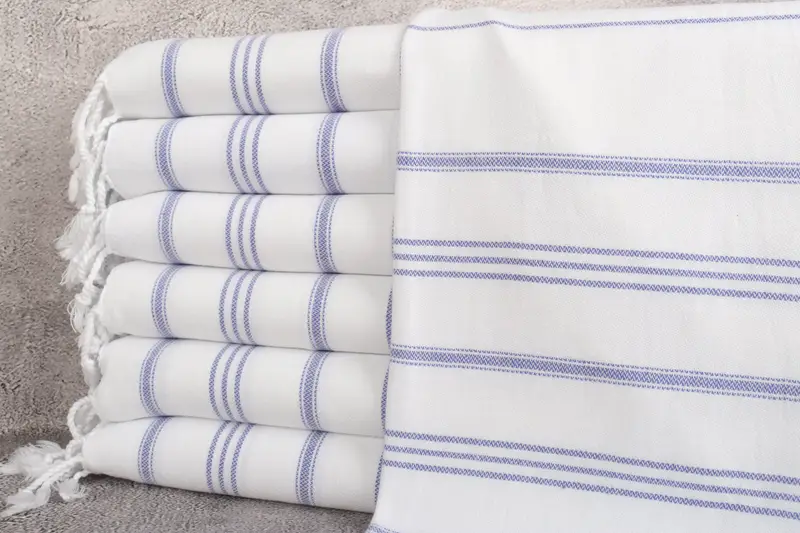 Turkish Towel Hand Towel, 40x24 Cotton Striped Towel, Home Gift, Bridesmaid Gifts, Personalized Gift, Halloween Bachelorette Party Favors - 1