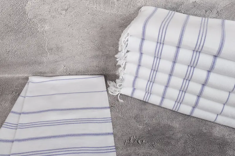Turkish Towel Hand Towel, 40x24 Cotton Striped Towel, Home Gift, Bridesmaid Gifts, Personalized Gift, Halloween Bachelorette Party Favors - 2