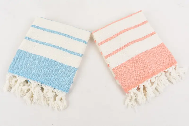 Monogrammed Hand Towel, Monogram Hand Towel, Wedding Favors, 36x18 Cotton Striped Towel, Spa Towel, Home Decor Gifts, Personalized Gift For Him - 6
