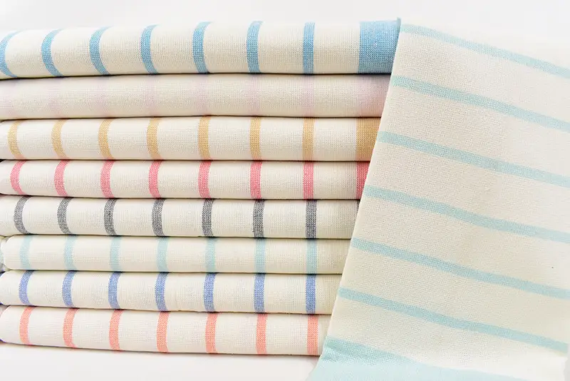 Monogrammed Hand Towel, Monogram Hand Towel, Wedding Favors, 36x18 Cotton Striped Towel, Spa Towel, Home Decor Gifts, Personalized Gift For Him - 2