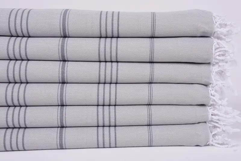 Spooky Bachelorette Party Favors, Travel towel, Monogram Beach Towel, Spa Gift, Bachelorette Gifts, 70x40 Cotton Striped Towel, Peshtemal Towel - 3