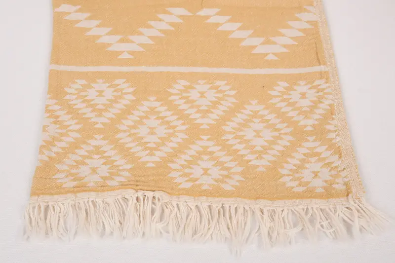 Bathroom Towels, 40x18 Cotton Kilim Towel, Holiday Towel, Personalized Hand Towel, Christmas Gift, Custom Hand Towel, First Wedding Anniversary Gift - 3