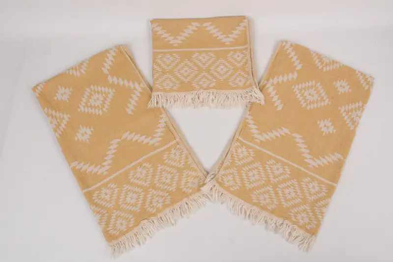 Bathroom Towels, 40x18 Cotton Kilim Towel, Holiday Towel, Personalized Hand Towel, Christmas Gift, Custom Hand Towel, First Wedding Anniversary Gift - 6