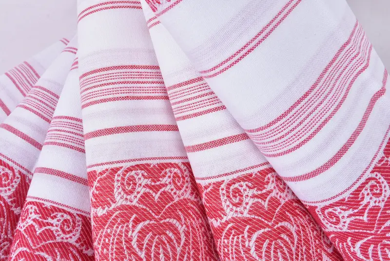 Handmade Gift, Turkish towel, Turkish beach towel, Handmade Turkish Towel, 68x40 Cotton Scorpion Design Towel, Yoga Towel, Lightweight Turkish towel - 6
