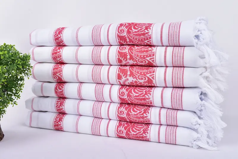 Handmade Gift, Turkish towel, Turkish beach towel, Handmade Turkish Towel, 68x40 Cotton Scorpion Design Towel, Yoga Towel, Lightweight Turkish towel - 4