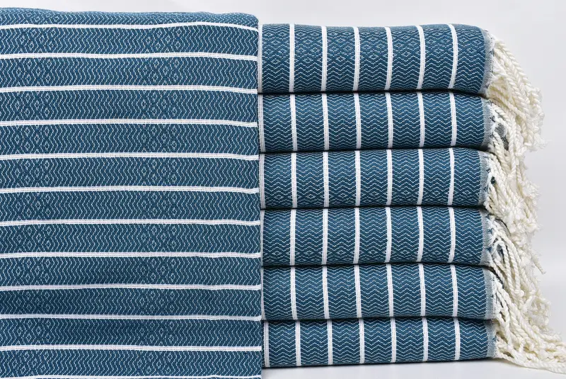 70x40 Cotton Striped Towel, Gift For Him, Cancun Bachelorette Party Gift Ideas, Quick-dry peshtemal, Christmas Favors, Absorbent Turkish towel - 1