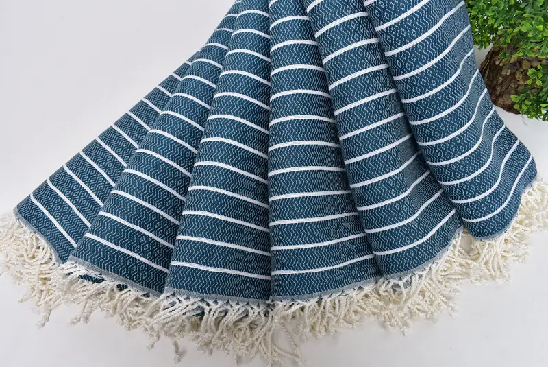 70x40 Cotton Striped Towel, Gift For Him, Cancun Bachelorette Party Gift Ideas, Quick-dry peshtemal, Christmas Favors, Absorbent Turkish towel - 4