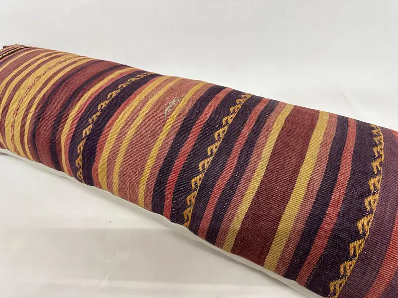 16x48 Purple Cushion Cover, Pillow, Pet Cushion, Gift Pillow, Turkish Pillow, Decorative Throw Cushion Cover, Ikat Pillow Cover, Kilim Cushion Sham - 6