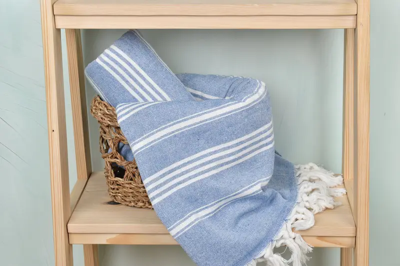 70x40 Cotton Striped Towel, Spa Towel, Bridesmaid Gift, Soft towel, Monogram Towels, Turkish beach towel, Personalized Towel Gift, Wedding For Favor - 4