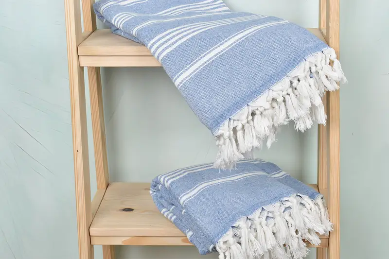 70x40 Cotton Striped Towel, Spa Towel, Bridesmaid Gift, Soft towel, Monogram Towels, Turkish beach towel, Personalized Towel Gift, Wedding For Favor - 5