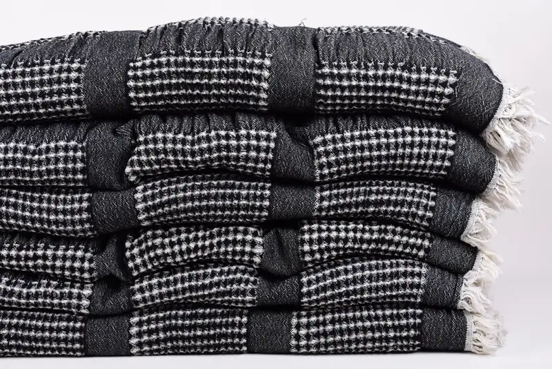 Birthday Gift, Housewarming Gift, Best Friend Wedding Gift, Turkish Blanket, 84x80 Cotton Waffle Towel, Personalized Home Gift Wedding, Bedspread - 3