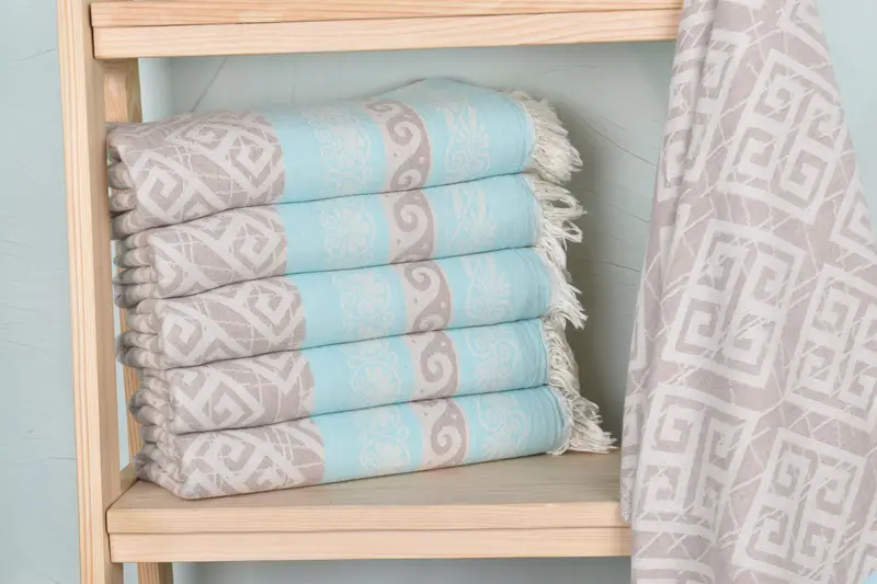 Bridesmaid Gift, 70x36 Cotton Geometric Towel, Turkish Beach Towel Monogram, Bachelor Towel, Personalized Gifts, Best Beach Towel, Gift Boxes Towel - 3