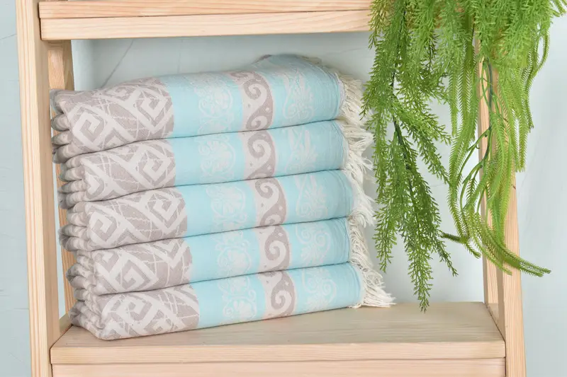 Bridesmaid Gift, 70x36 Cotton Geometric Towel, Turkish Beach Towel Monogram, Bachelor Towel, Personalized Gifts, Best Beach Towel, Gift Boxes Towel - 2