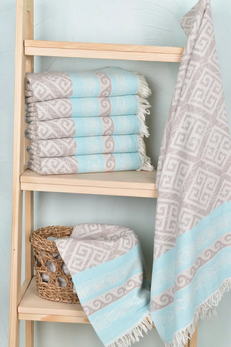 Bridesmaid Gift, 70x36 Cotton Geometric Towel, Turkish Beach Towel Monogram, Bachelor Towel, Personalized Gifts, Best Beach Towel, Gift Boxes Towel - 4
