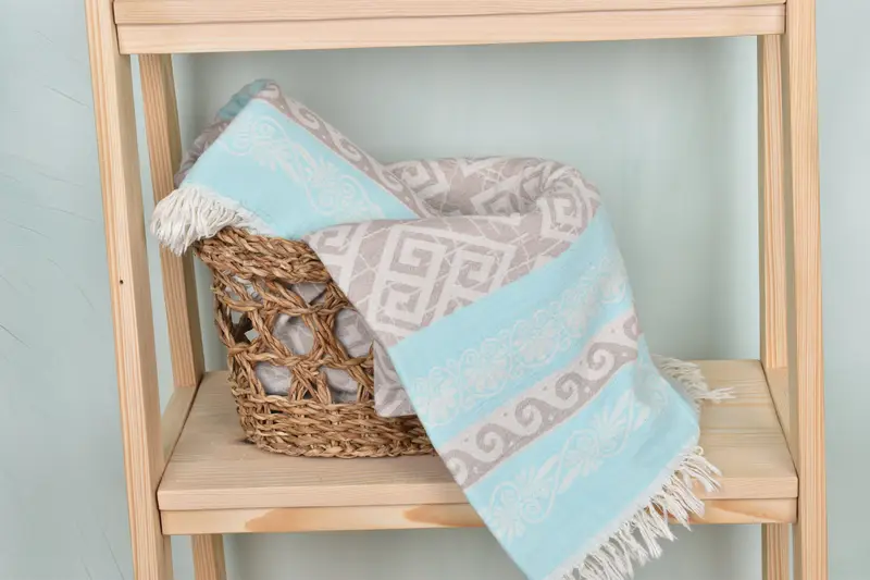Bridesmaid Gift, 70x36 Cotton Geometric Towel, Turkish Beach Towel Monogram, Bachelor Towel, Personalized Gifts, Best Beach Towel, Gift Boxes Towel - 5