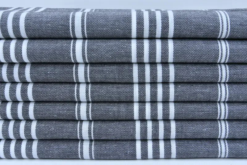 Custom Gifts, Fouta towel, Family Gift Basket, 76x40 Cotton Striped Towel, Personalized Turkish Towel, Summer Gift Ideas, Turkish bath towel - 2