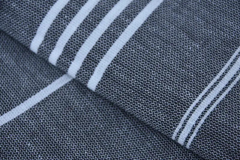 Custom Gifts, Fouta towel, Family Gift Basket, 76x40 Cotton Striped Towel, Personalized Turkish Towel, Summer Gift Ideas, Turkish bath towel - 6