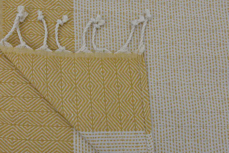 Handmade Gift, Personalized Kitchen Towel, Monogram Kitchen Towel, Gift For Wedding Day, Guest Towel, 36x18 Cotton Diamond Towel, Turkish Tea Towel - 8
